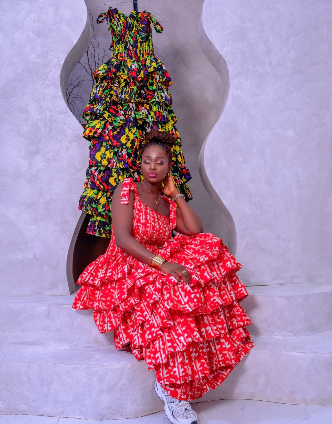 Long Évoque Bubu Dress