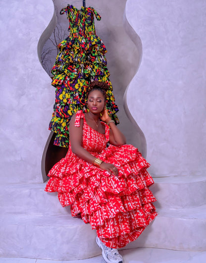 Long Évoque Bubu Dress